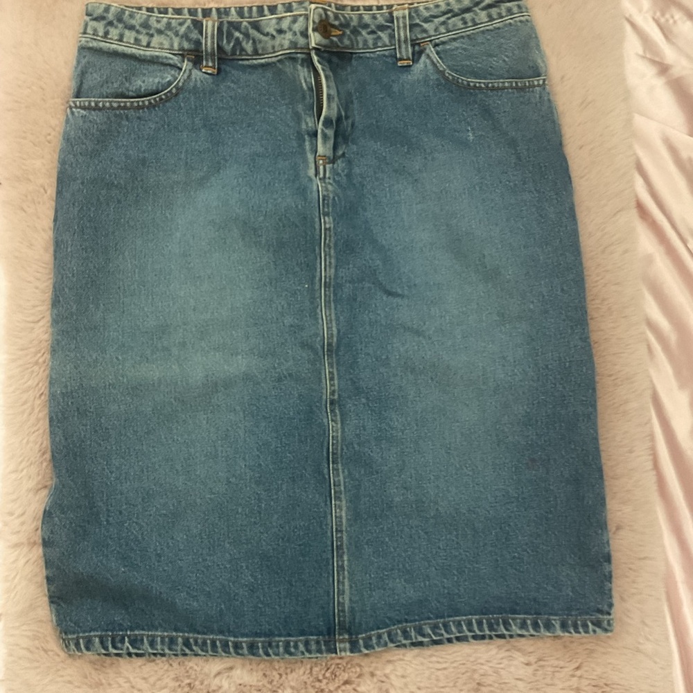 Straight Denim Skirt 💙